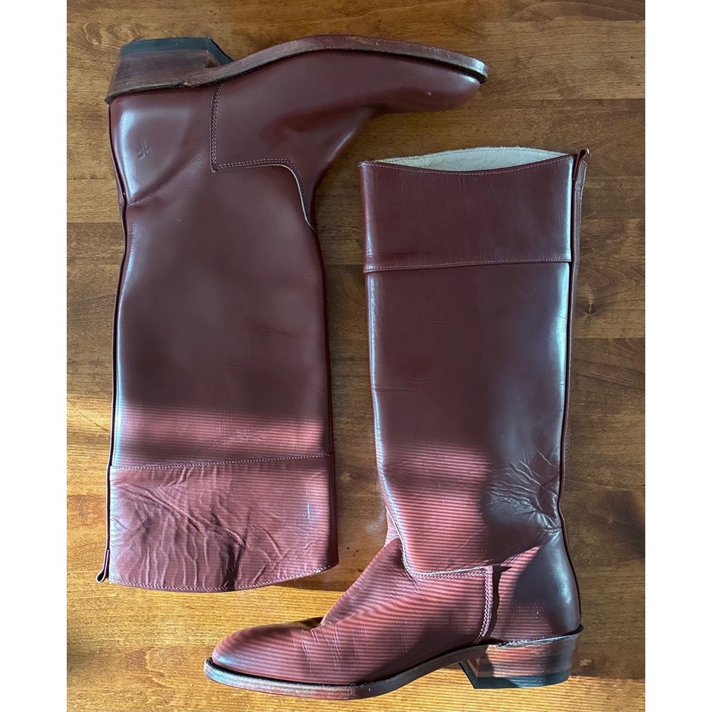 Frye Womens Riding Boots Leather Brown Knee High Equestrian Style 9 USA NWOT/B